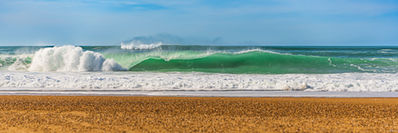 Vague parfaite à Messanges. Photographie d'art des Landes, Cliché Salé.