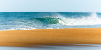 Vague à Vieux-Boucau. Photographie d'art des Landes, Cliché Salé.