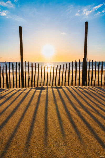 Plage à Vieux-Boucau. Photographie d'art des Landes, Cliché Salé.