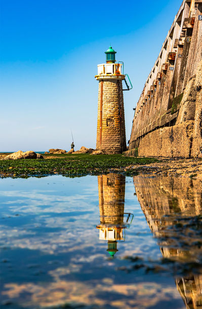 Reflet à Capbreton. Photographie d'art des Landes, Cliché Salé.