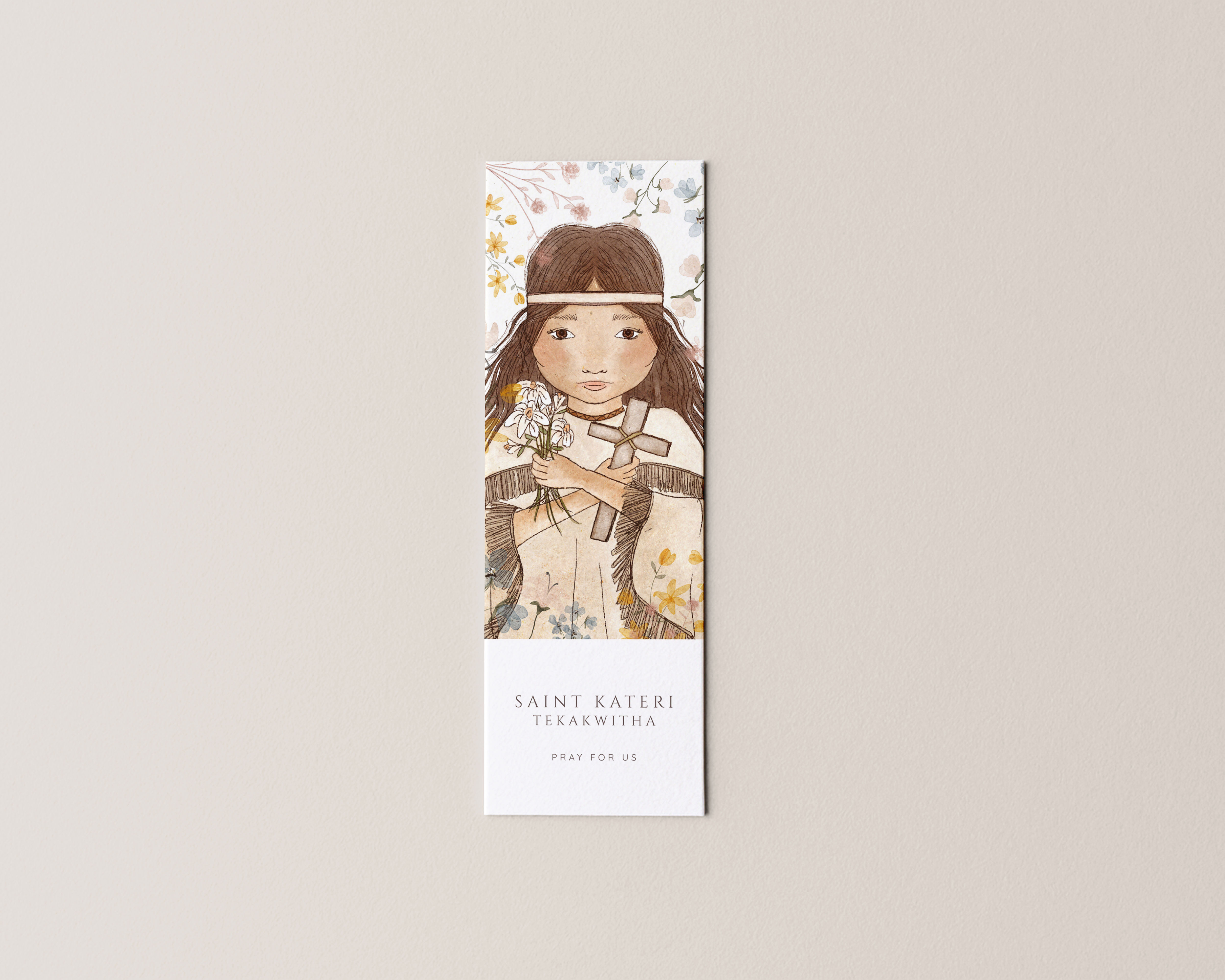 Saint Kateri bookmark