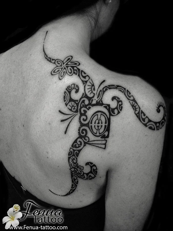 Tatouage Polynésien Femme