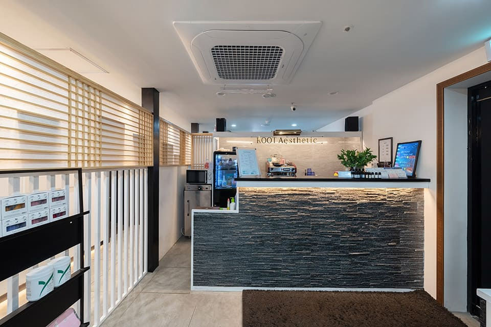 마포 신촌 루트에스테틱 마사지구인구직 카운터