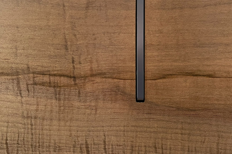 Thumbnail: Symbol X Maple - No. 13 - close detail view of wood grain showing the figuring