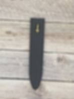 étui de dague pour ceinturon en cuir