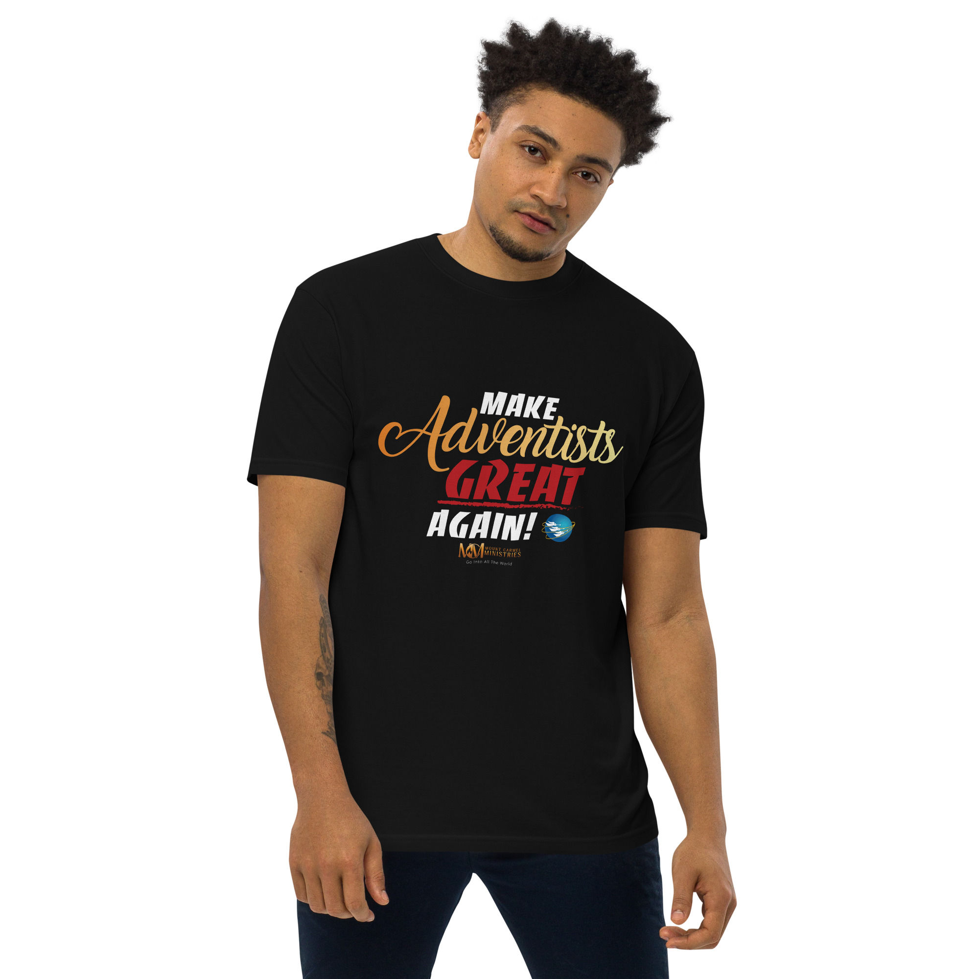 MAGA (Make Adventists Great Again) Men’s premium heavyweight tee
