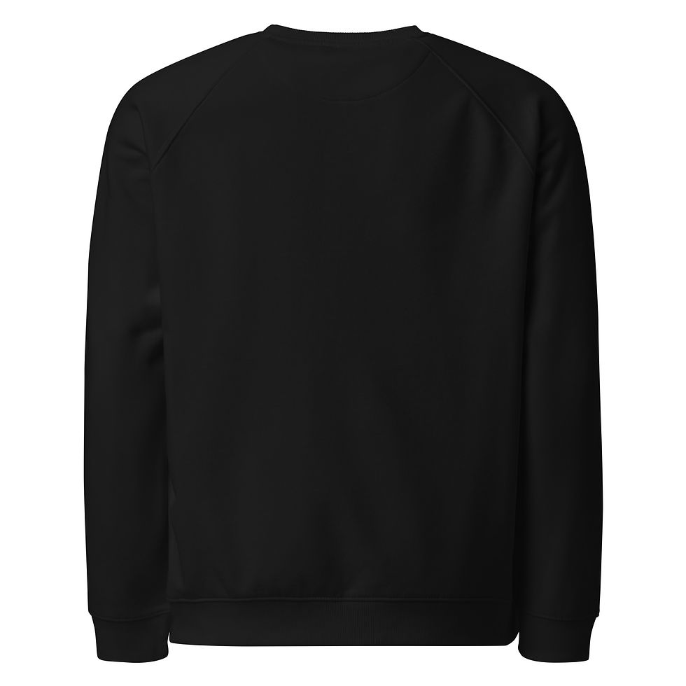Miniature : Sweat-shirt raglan unisexe en coton biologique