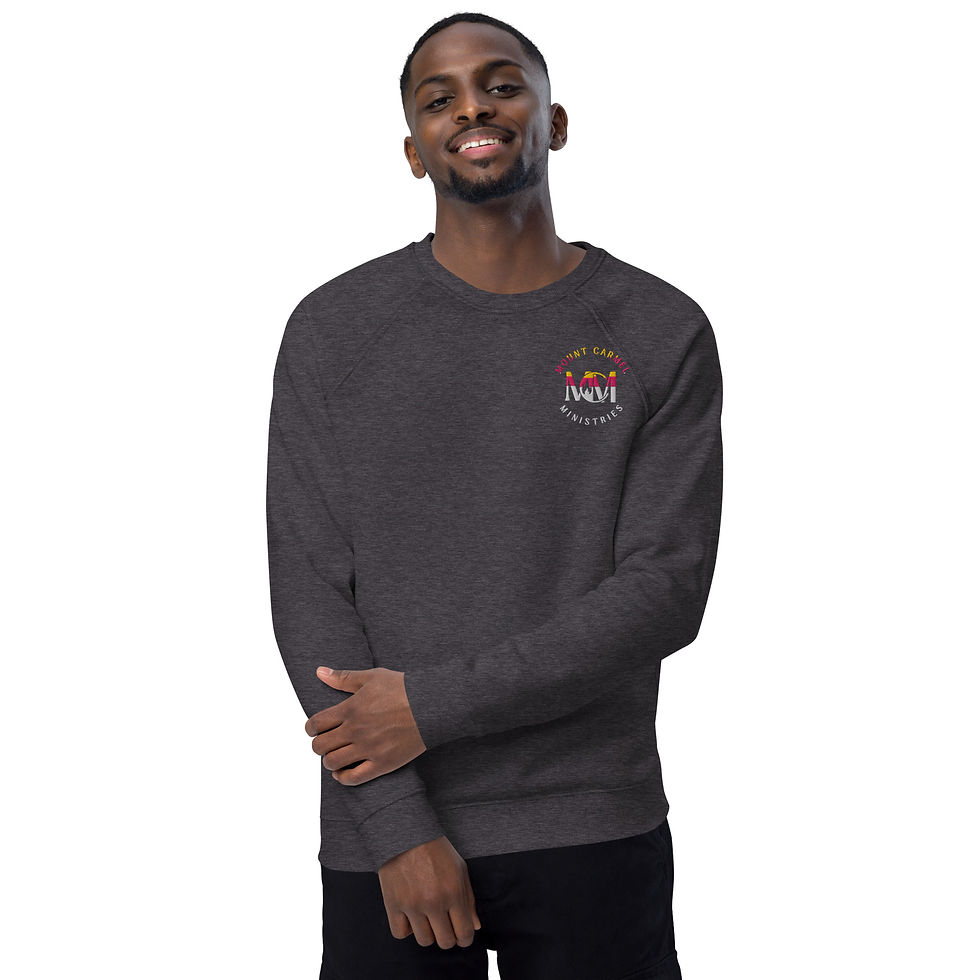 Miniature : Sweat-shirt raglan unisexe en coton biologique