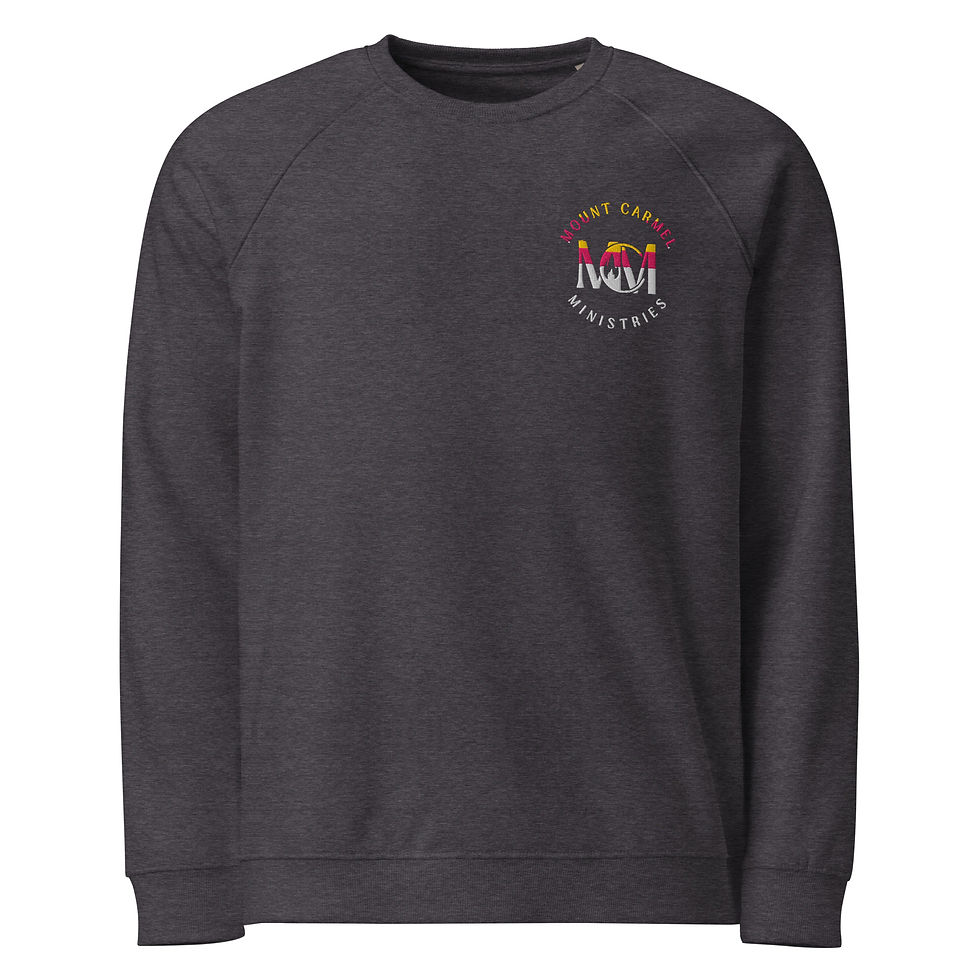 Miniature : Sweat-shirt raglan unisexe en coton biologique