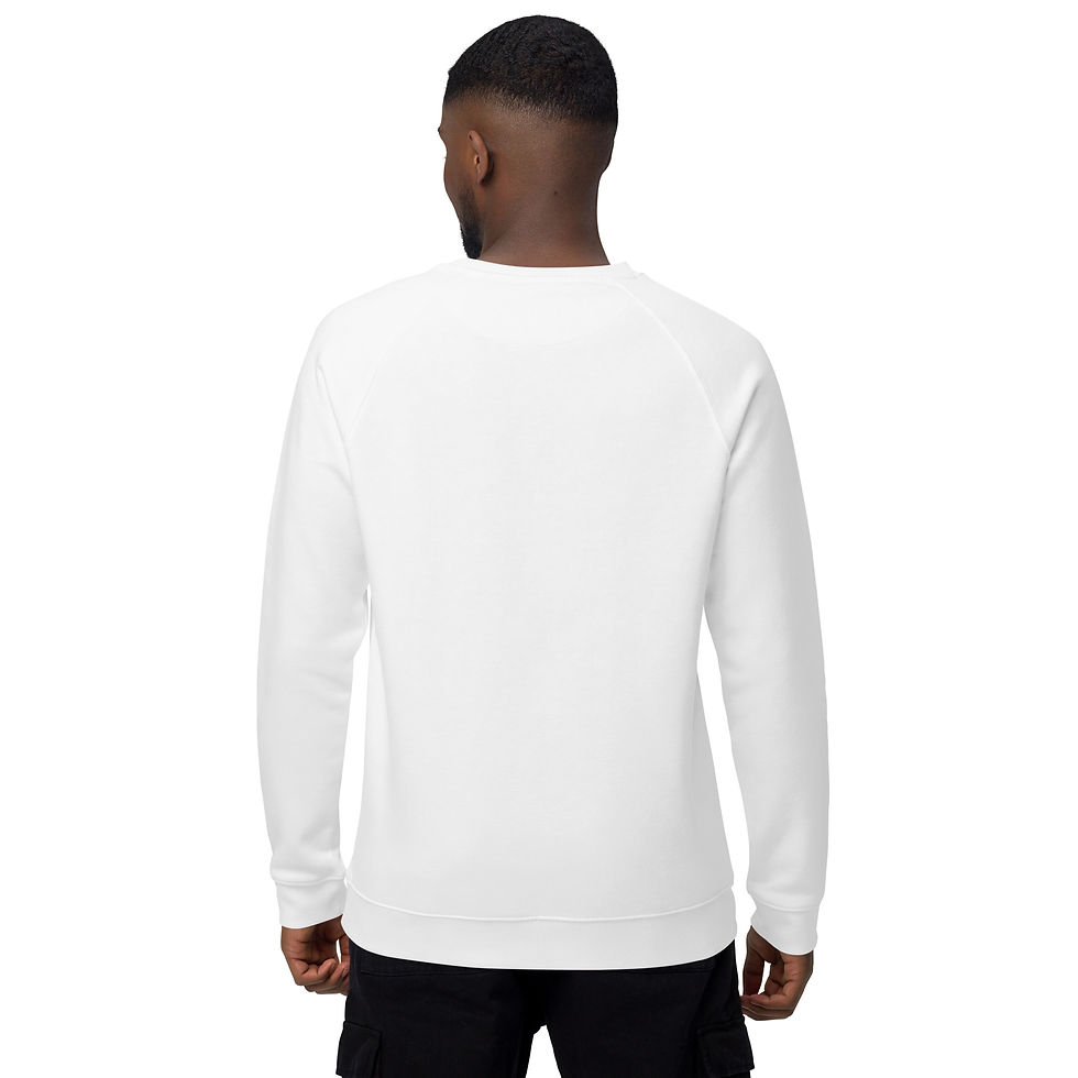 Thumbnail: Unisex organic raglan sweatshirt