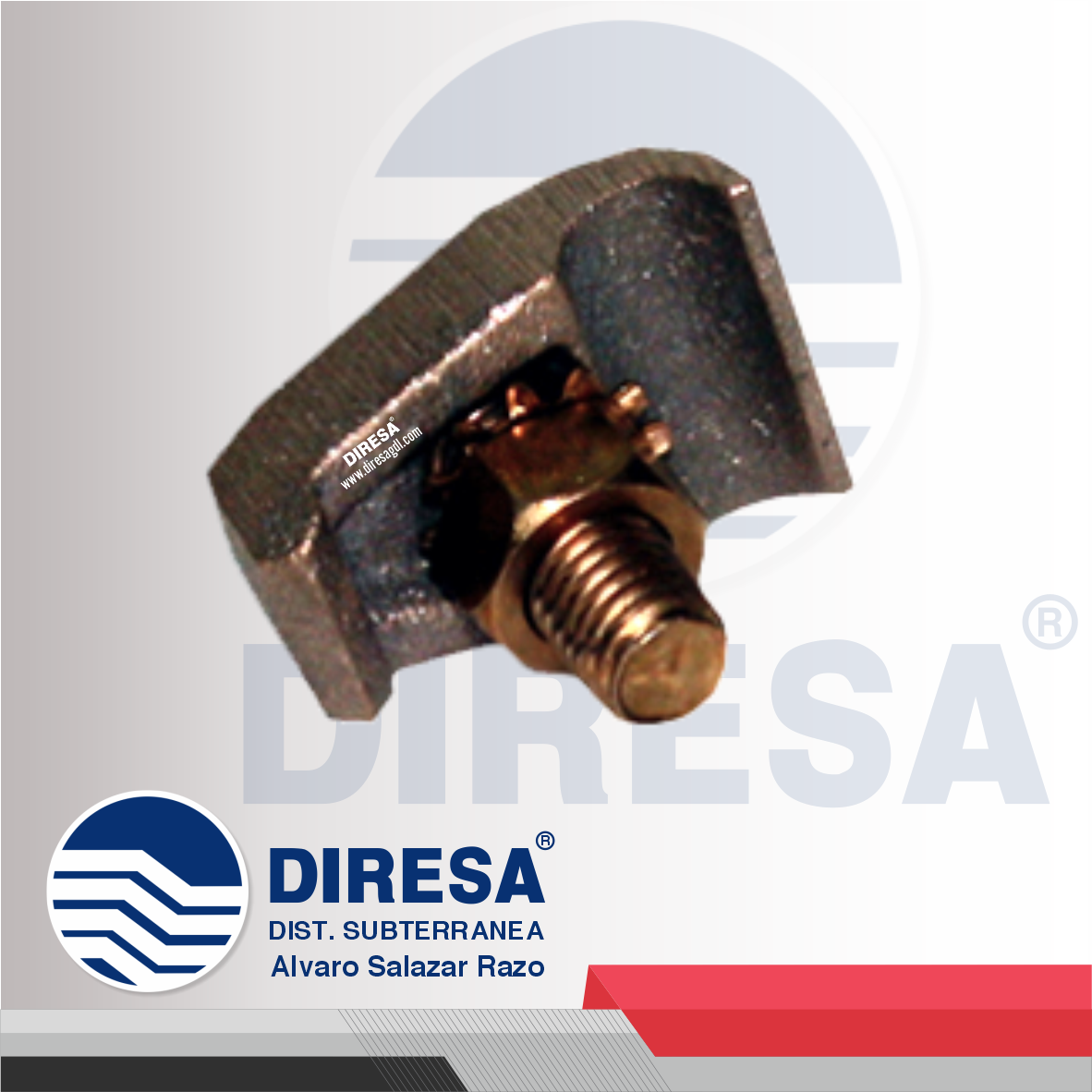 CONECTOR DE COBRE CABLE A SOLERA