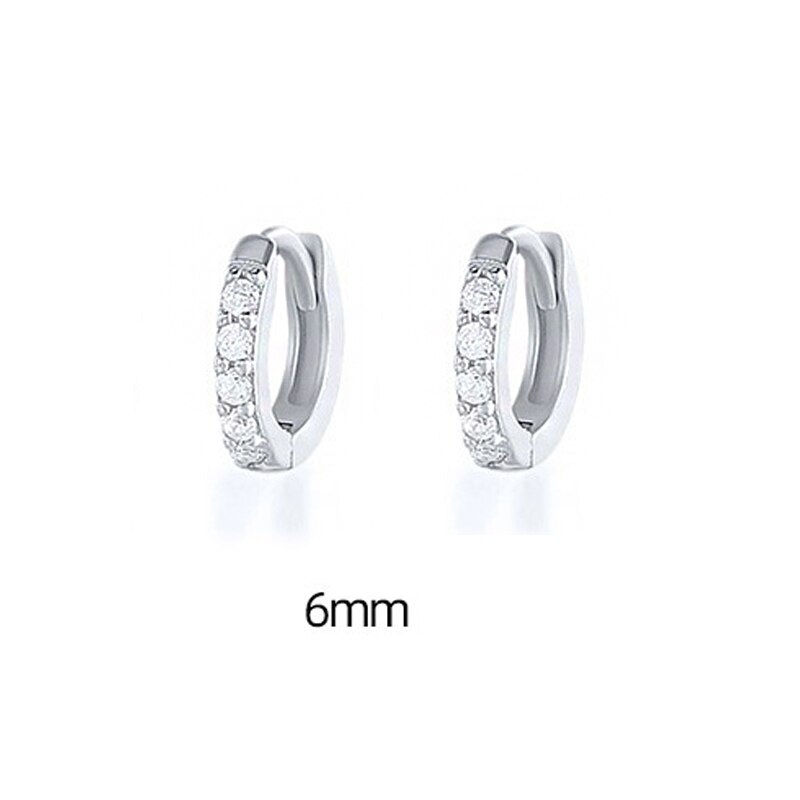 Thumbnail: Hoop Crystal Zirconia