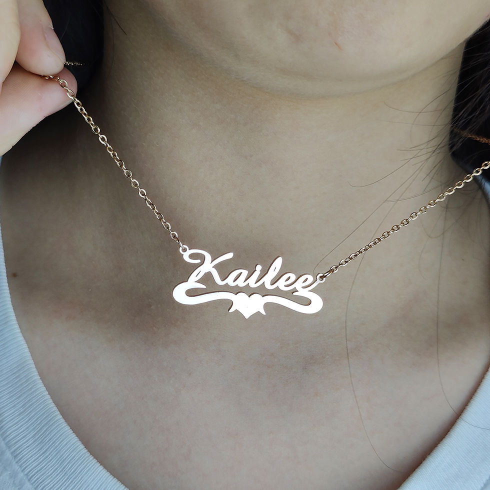 Thumbnail: Custom Name Necklace for Women Personalised