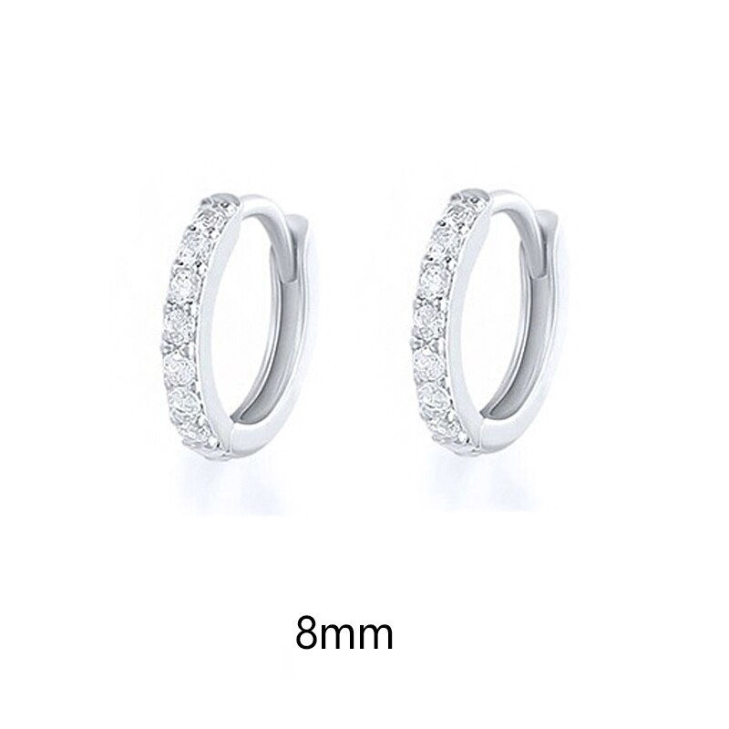 Thumbnail: Hoop Crystal Zirconia