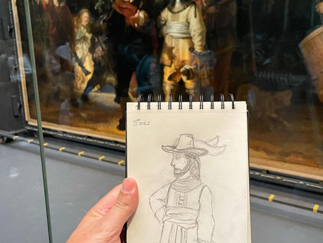 #rembrandt gave me some real pause this morning @rijksmuseum #nightwatch