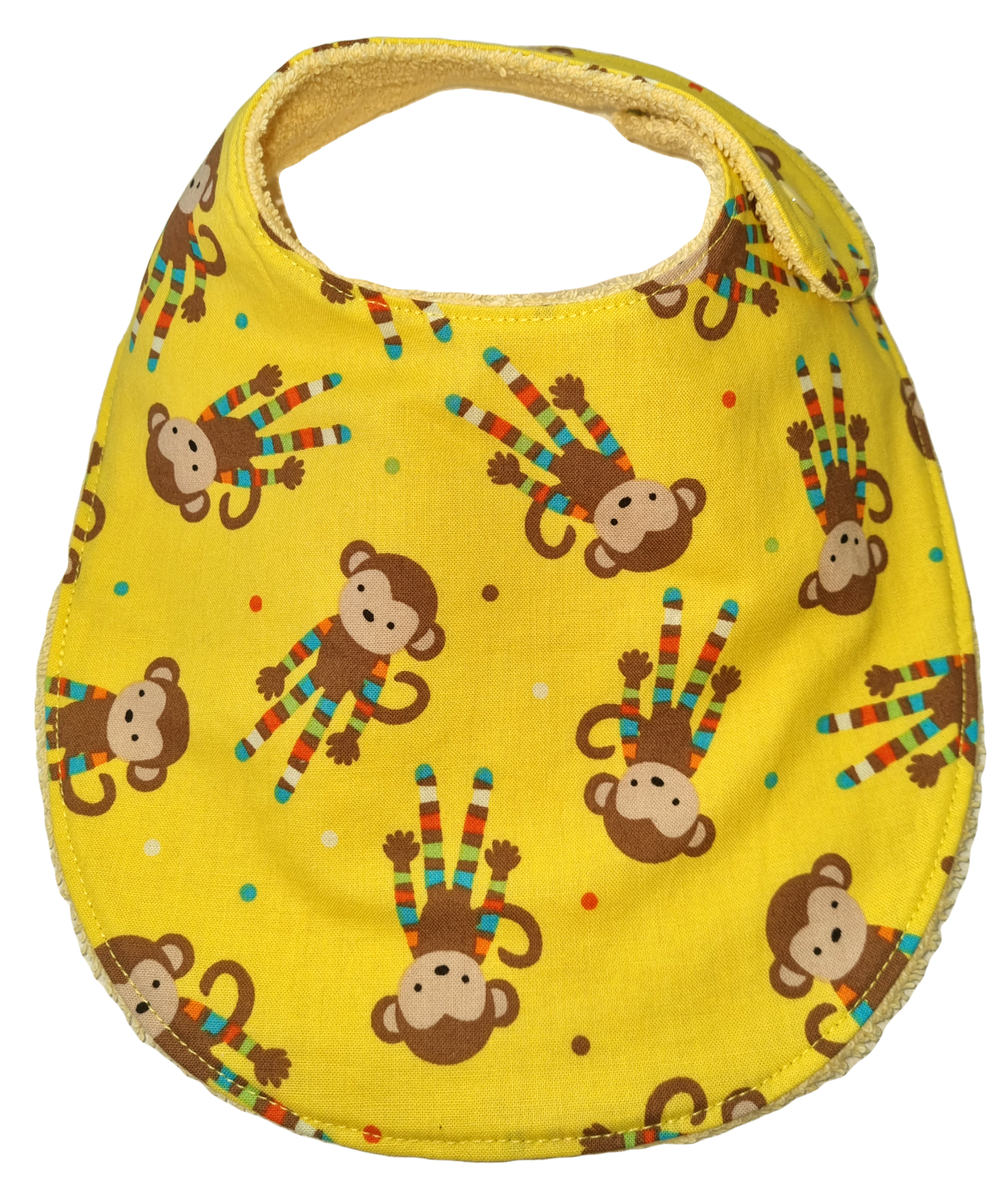 Monkeys Bib