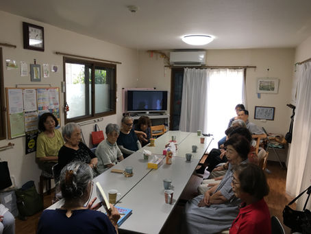 集団疎開のお話(認知症予防教室)