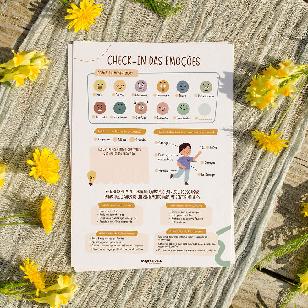 Miniatura: Check-in das Emoções (1 página)- PDF