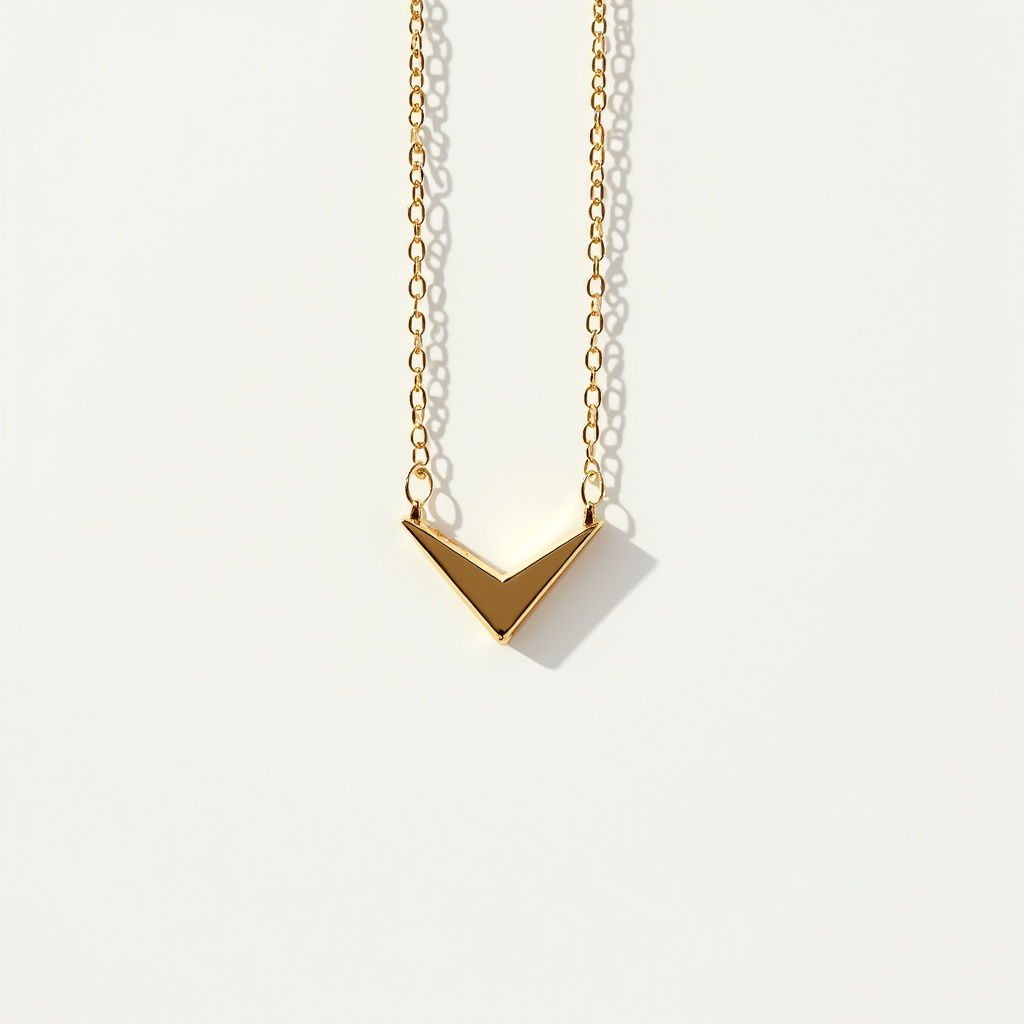 Geometric Pendant Necklace