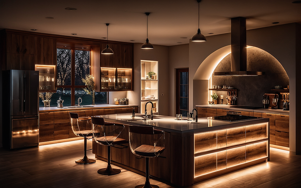 Residential Remodel - Kitchen - 3D Rendering