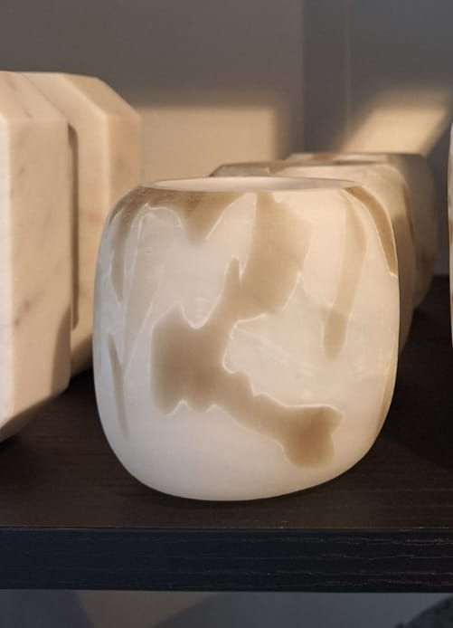 Thumbnail: Windlicht NORWELL, Sand, S, 10x10x10cm