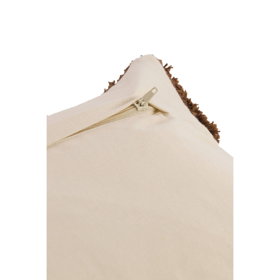 Thumbnail: Cushion 60x30 cm FASANO brown+cream