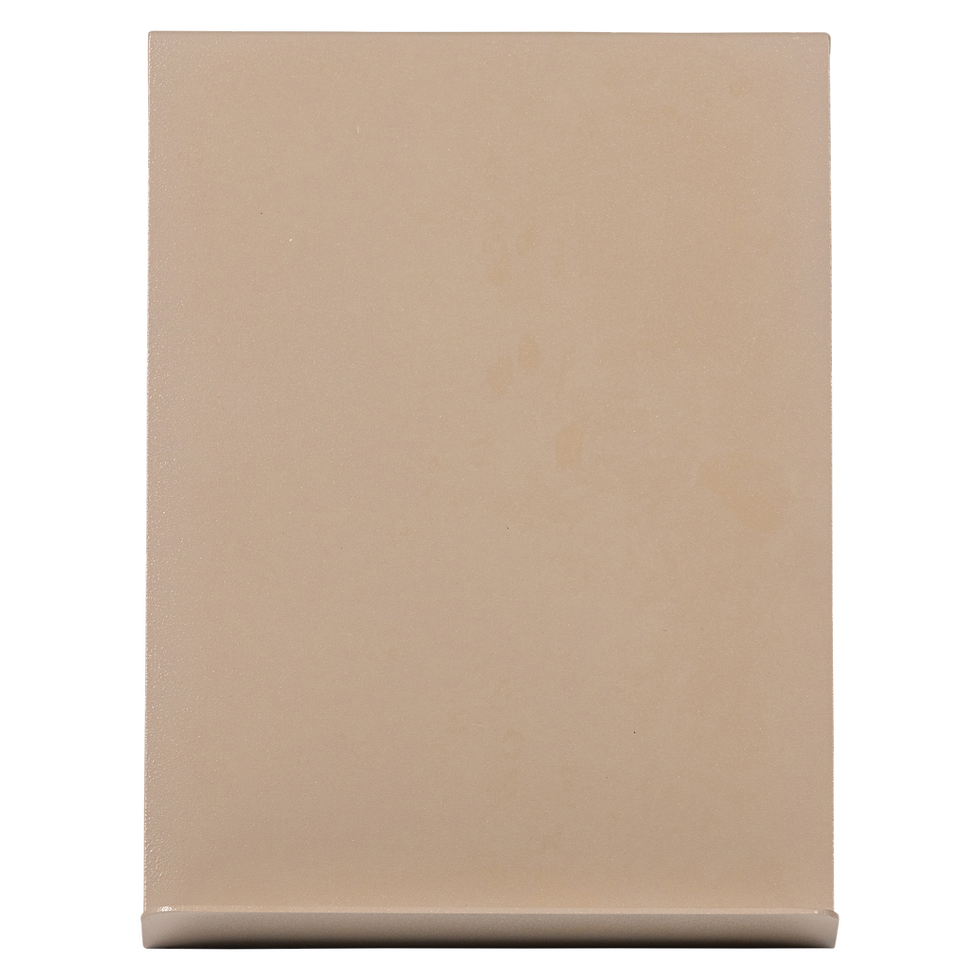 Thumbnail: Boekenstandaard BROOK staand, zand, H24xB19xD14 cm