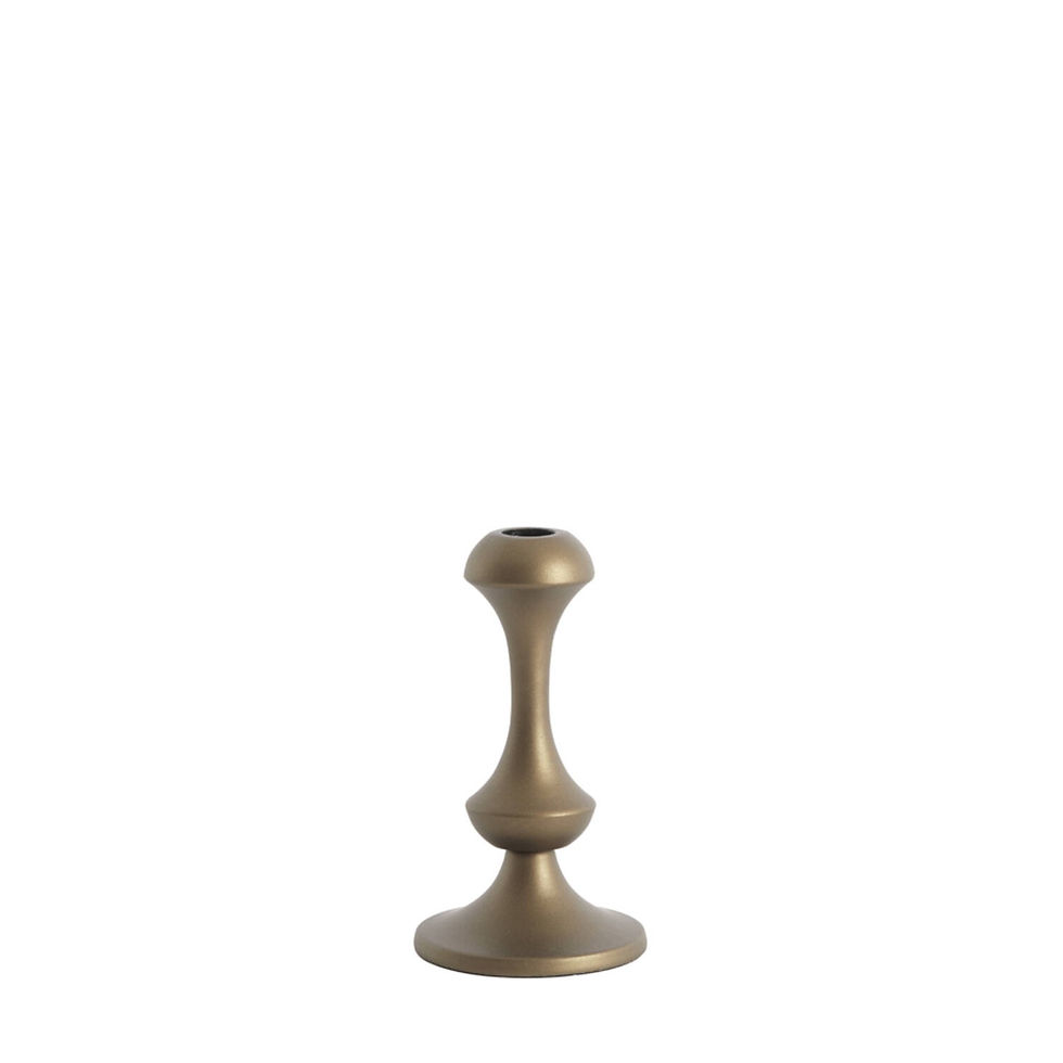 Thumbnail: Kandelaar ISARA antique brown, Ø10x18cm