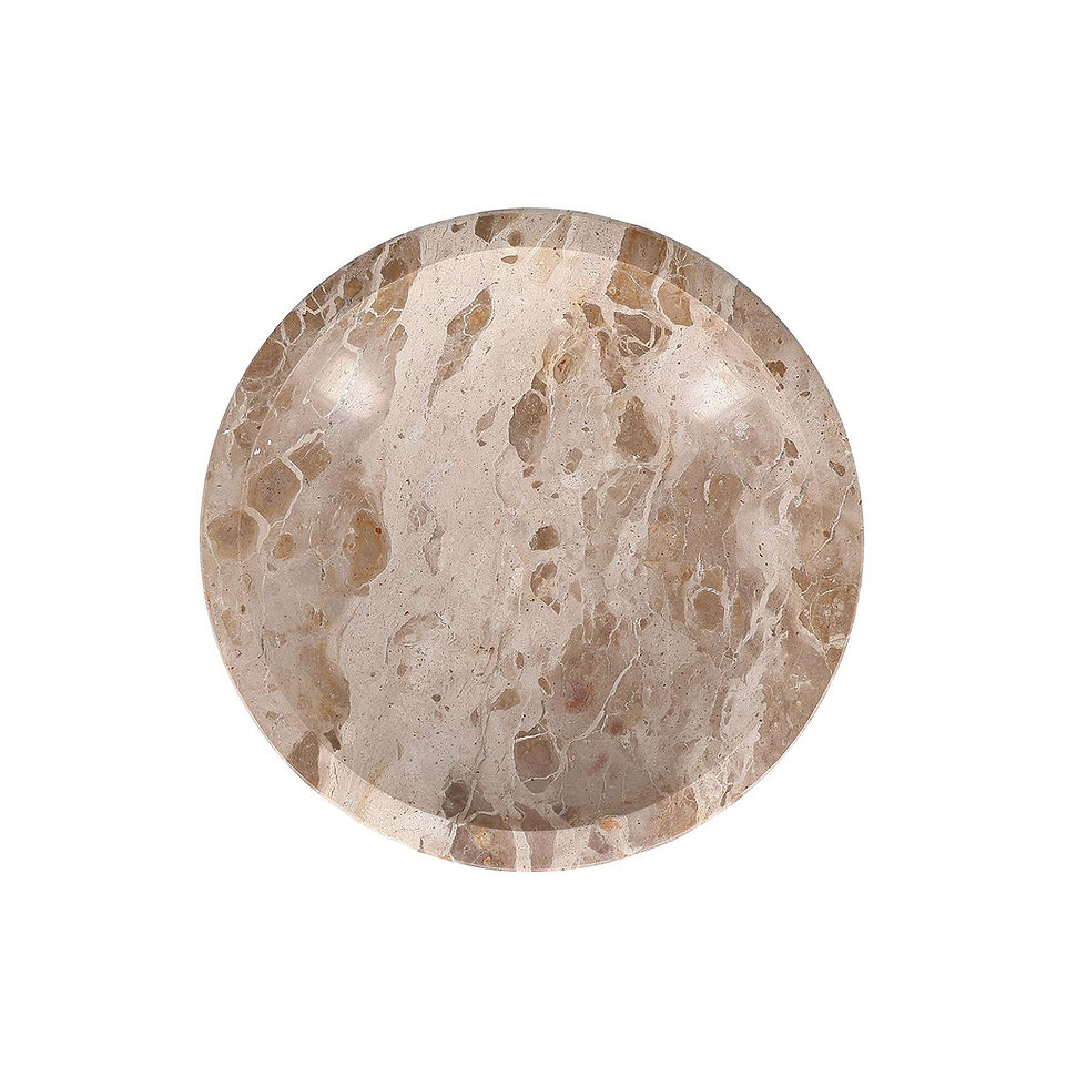 Thumbnail: Kopie van Decorative dish Marble opus, Ø25,5x15cm