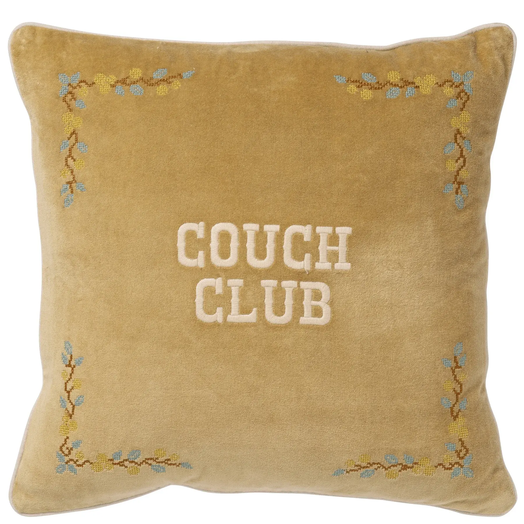 Cushion Couch Club Honey, 45x45cm