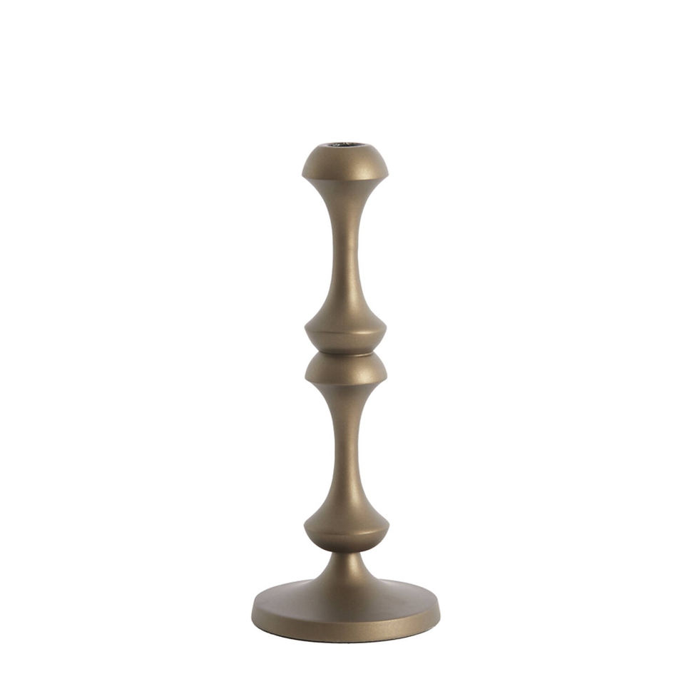 Thumbnail: Kandelaar ISARA antique brown, Ø12x29cm
