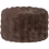 Thumbnail: OLVEN poef FLUFFY bruin, 36xØ60CM