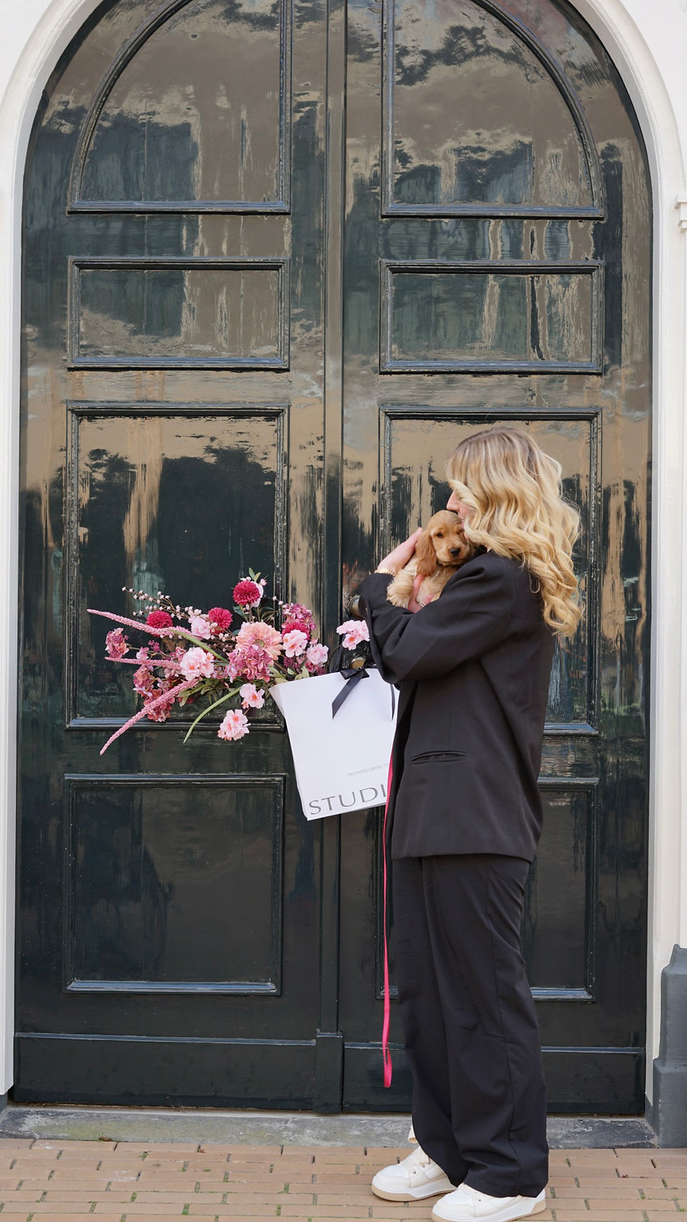 Thumbnail: Studio BAM | Pink wild flower bouquet
