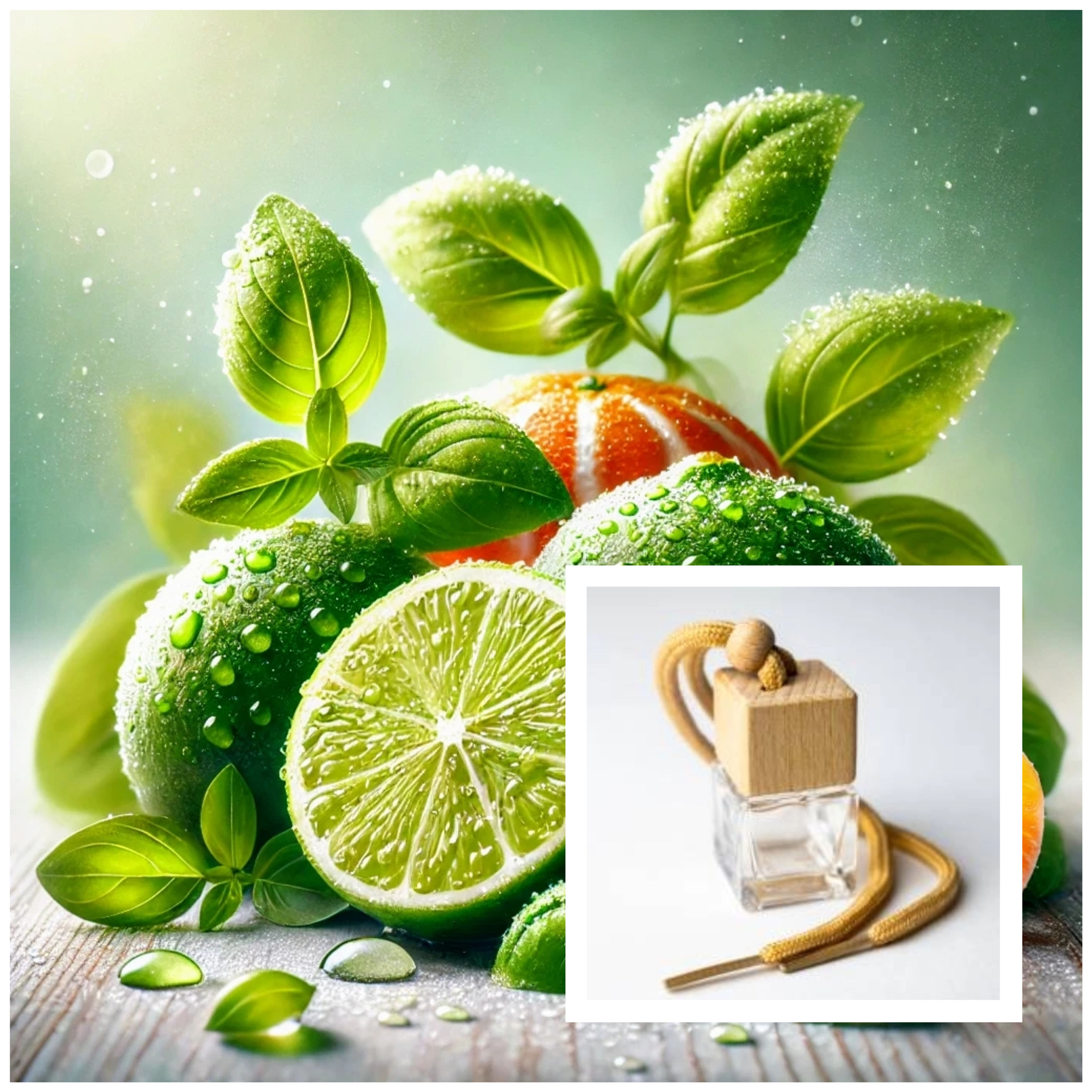 Car Diffuser - Lime basil and mandarin