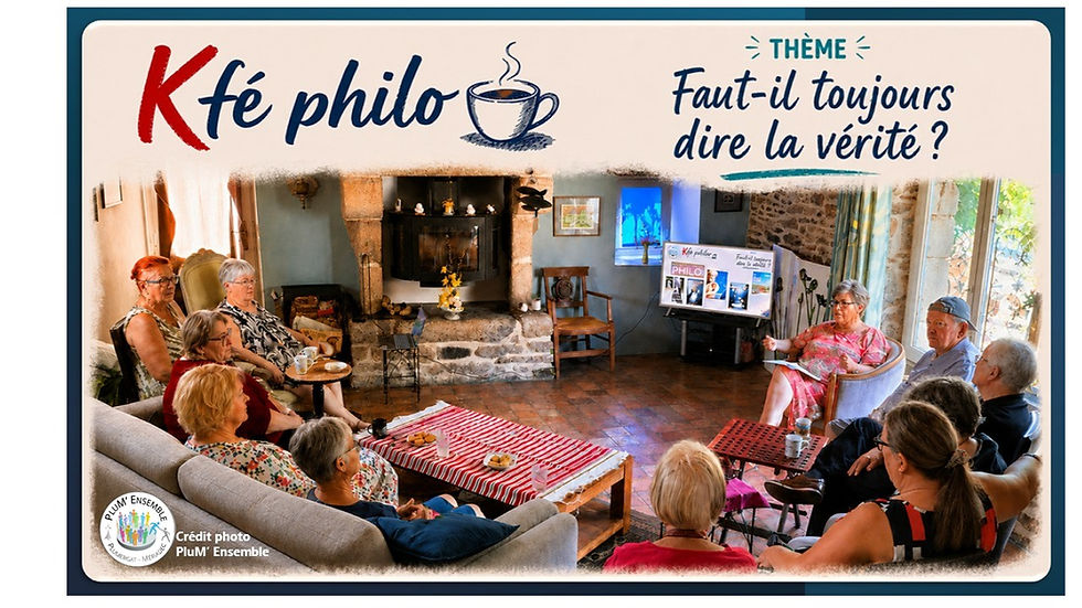 âđŹ Quand la philosophie se partage autour dâun cafĂ© : une premiĂšre Ă©dition pleine de saveurs et dâidĂ©es