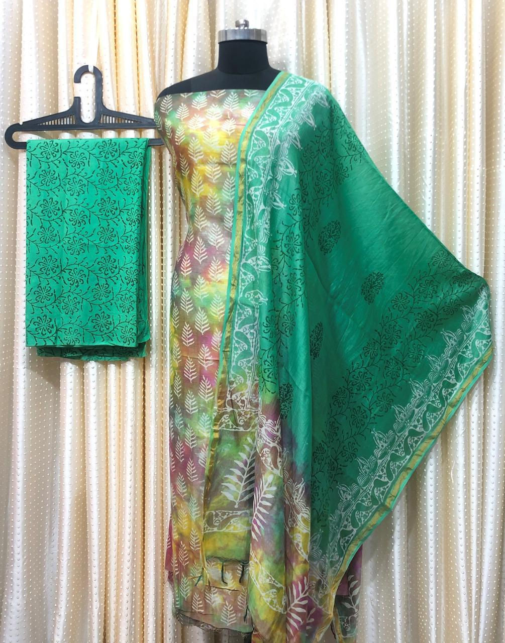 Pure Cotton Designer Suit