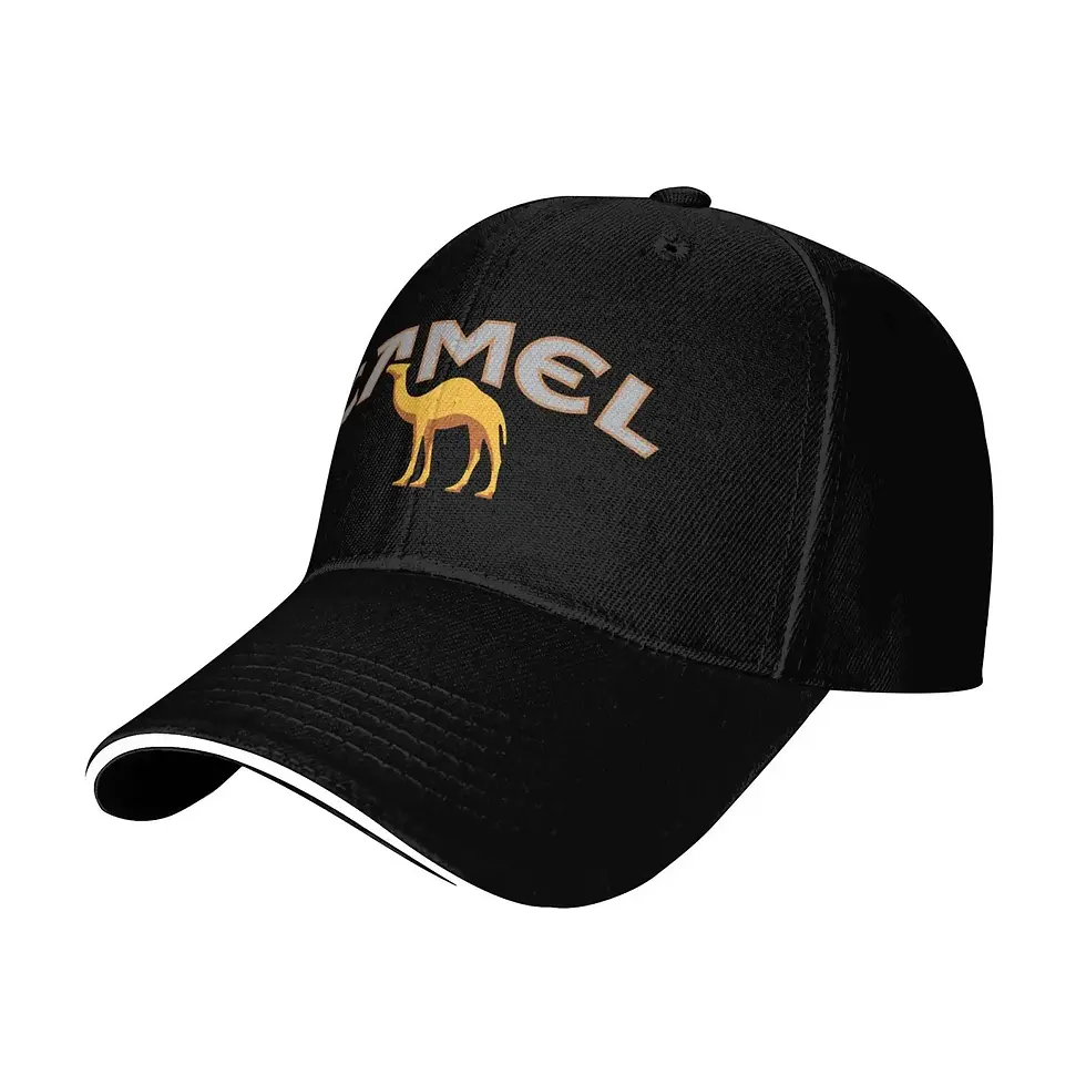 Thumbnail: CAMEL 'Classic Contrast' Vintage Washed Cap