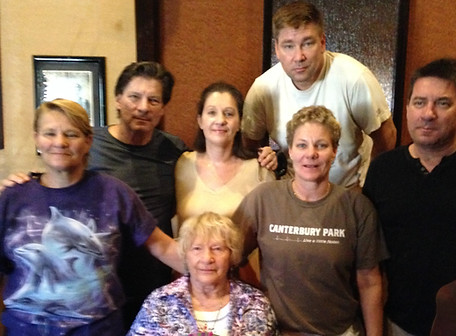 Pam, Liz, Tammie, Jim, Pat, Deb and Bill