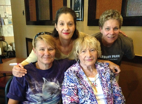 Pam, Liz, Deb, and Tammie, Las Vegas, 80