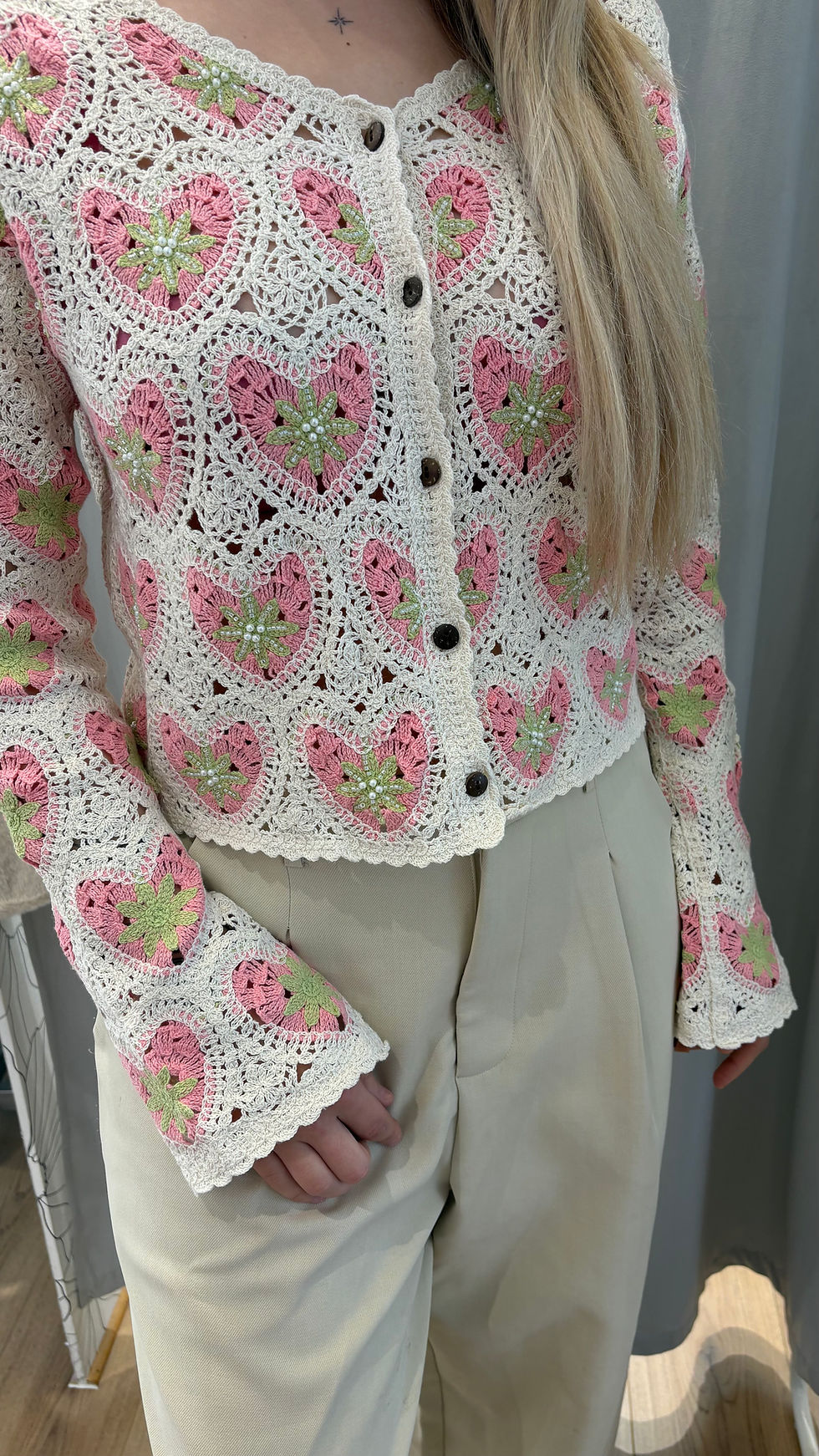 Miniatyrbild: Heart Cardigan