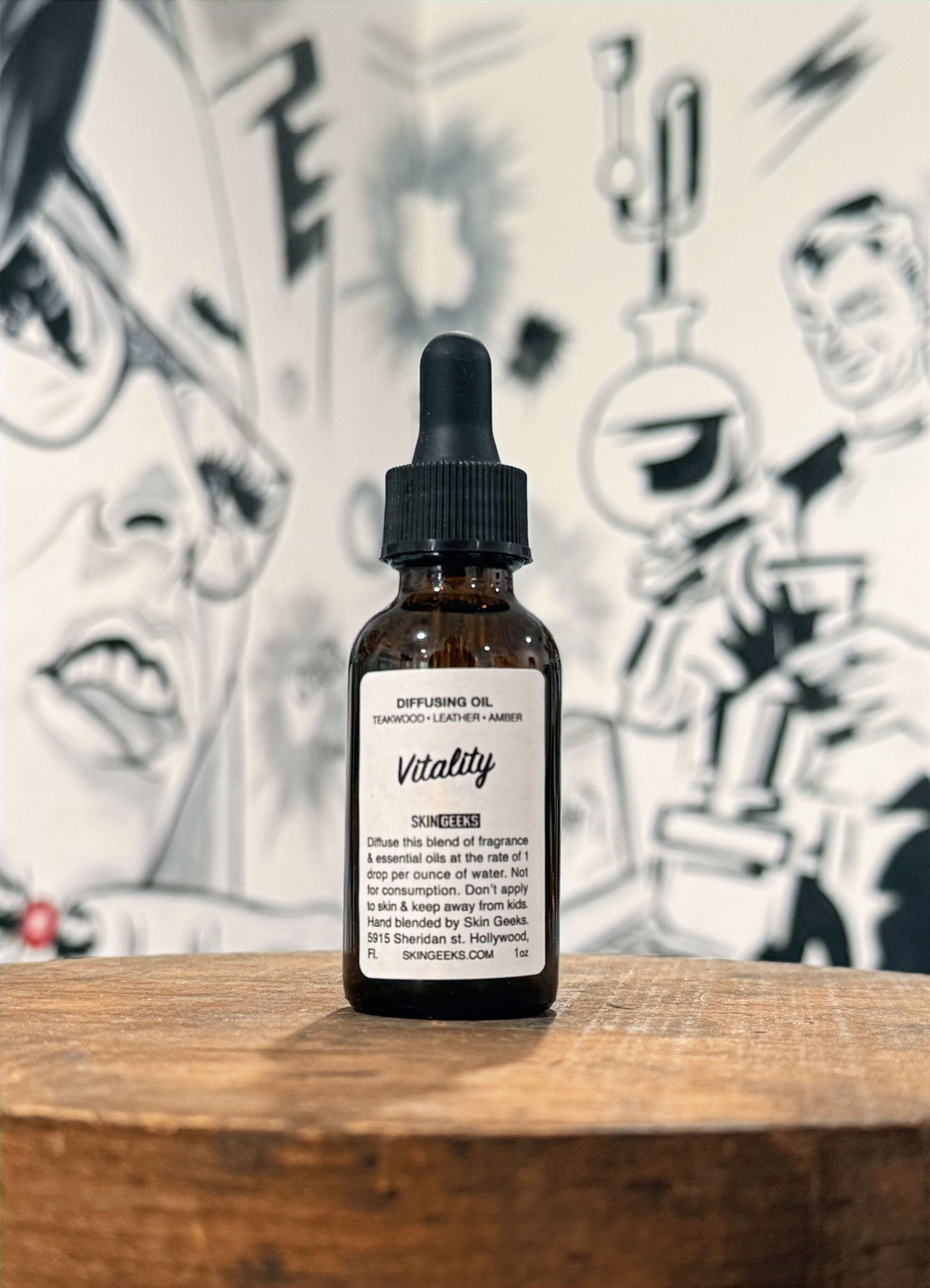 Vitality diffusing oil