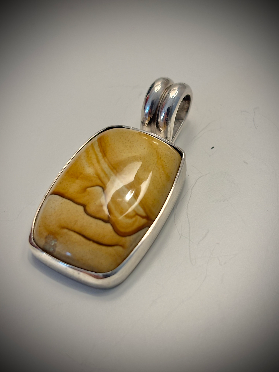 Thumbnail: picture jasper pendant