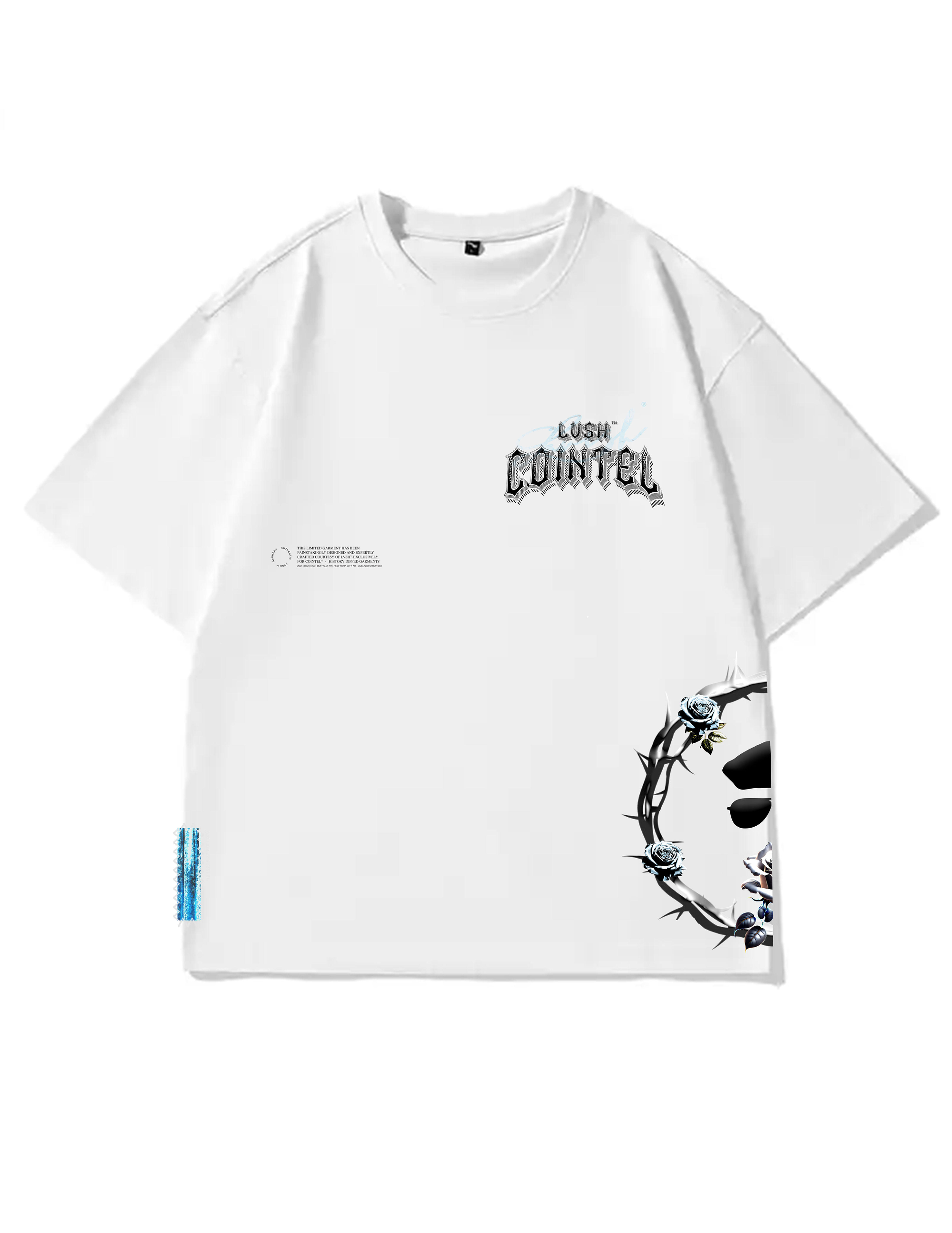 LVSH X COINTEL WHITE T -SHIRT