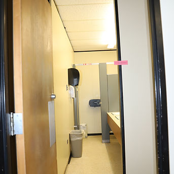 outdated restrooms