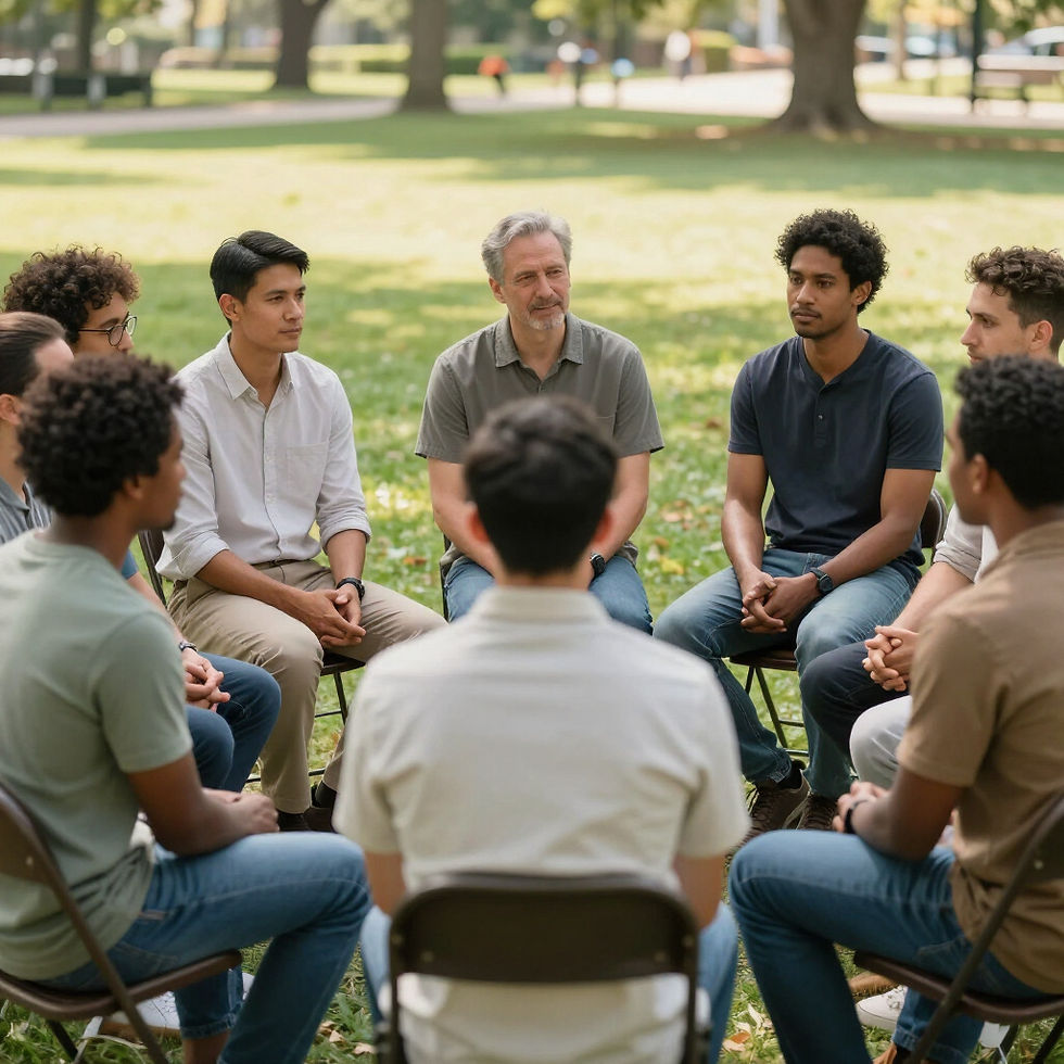 Brotherhood and peer support recovery home