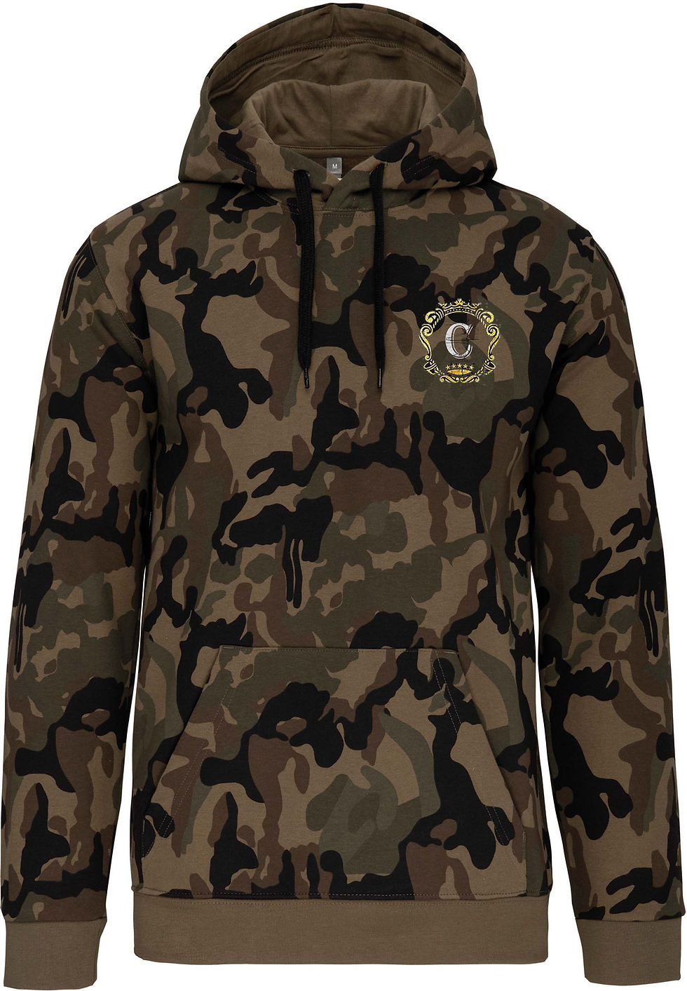 Miniature : Sweat à Capuche Camo KAKI