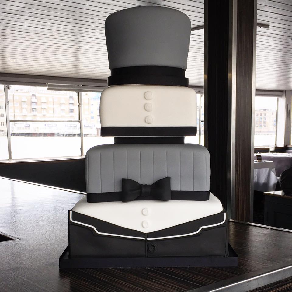 Suit and a top hat
