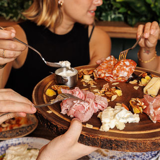 Cold cut and cheese board