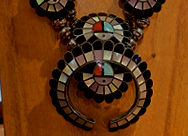 Zuni Sunface Naja necklace