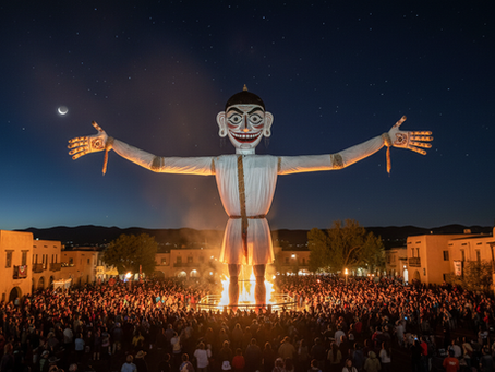 The Zozobra marionette 